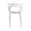 Chaise en plastique 4 pièces-1876470650