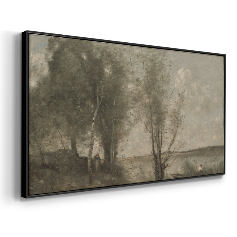 Landscape Series-DCCCLI- Framed Gallery Wrapped Canvas -Ready to Hang, 21" H x 41" W