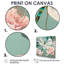 Illustration rétro de libellule vert rose - impression d'art mural libellule-1699388752-1699388760