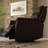 Global Home Swivel Glider Recliner With Manual Footrest-902211512