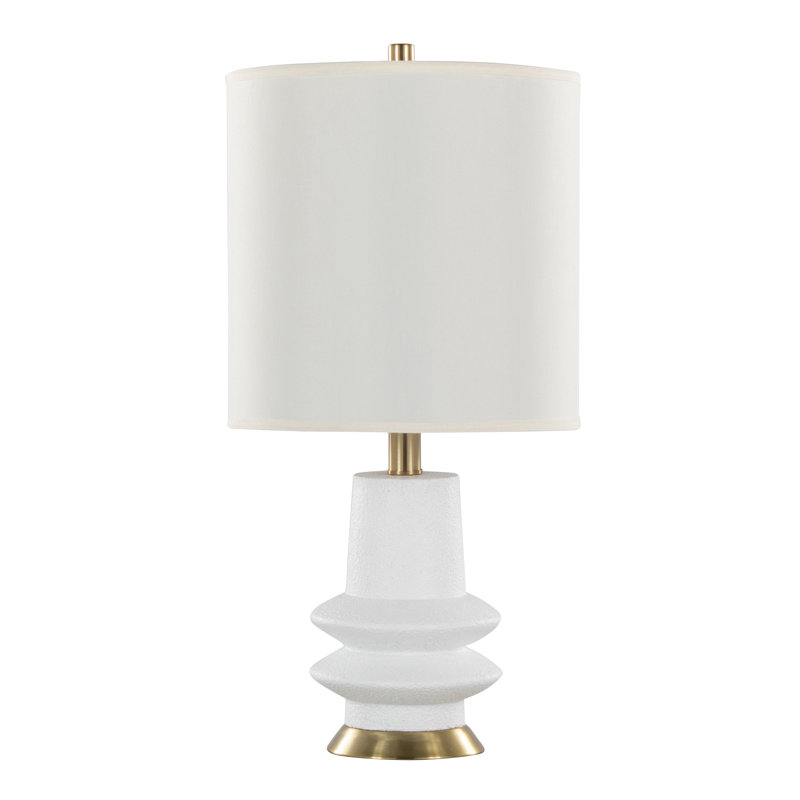 Lampe de table contemporaine, White