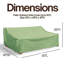Housse pour canapé de patio Premium-818800720