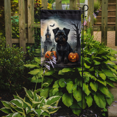 Drapeau de jardin en polyester double face H 15,5 po x l 11,25 po