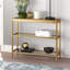 Alexis 135.3cm Glass Top Console Table-93688989-93746033