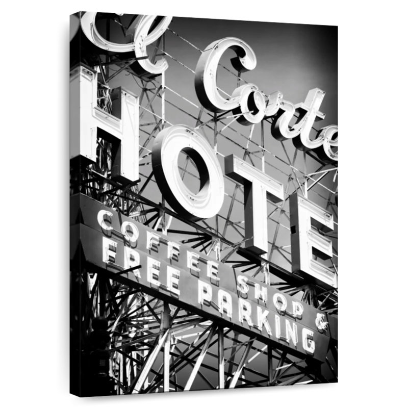 Enseigne d'hôtel Sirci Vegas, H 24 po x l 16 po