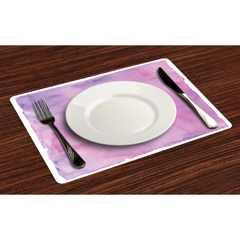 Polyester Abstract Rectangle Placemat