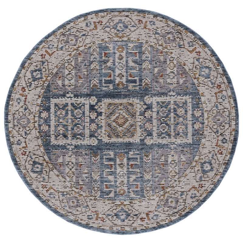 Sierra Performance Oriental Rug, Round 6'
