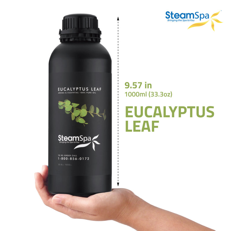 Huile essentielle 100% naturelle d'eucalyptus 1000 ml