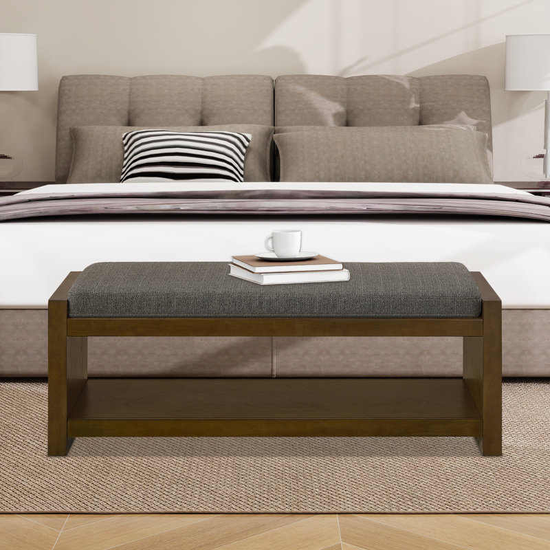 Banc de rangement pour chaussures Modern, Granite