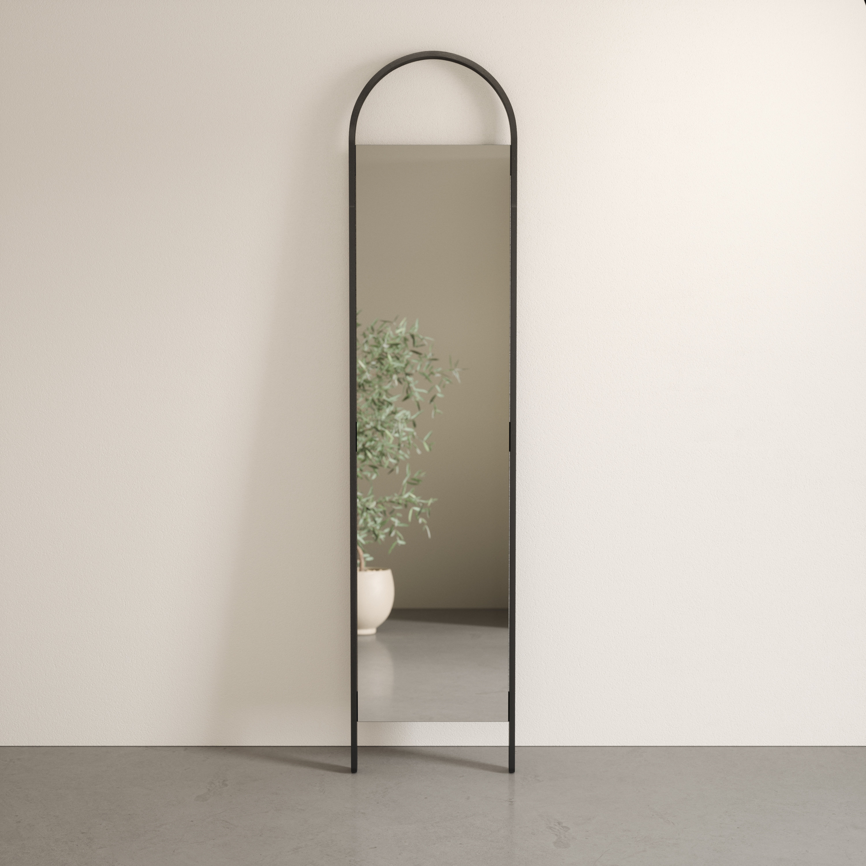 Umbra Bellwood Manufactured Wood Arch Floor Mirror & Reviews | Wayfair