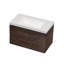 Base de meuble-lavabo simple 35,12 po Melnik