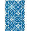 Tapis bleu crocheté à la main Westphalia-16761937