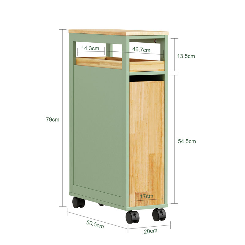 Solid Wood Bathroom Cabinet