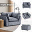 Fauteuil d'appoint rembourré de 44,49 po Heffernan-620952846