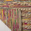 Plympt Handmade Flatweave Cotton Natural/Multi Area Rug-1357909888