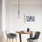 1 - Light Single Teardrop Pendant Light