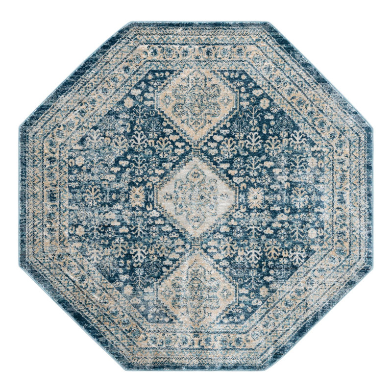 Alabama Indoor Rug, Octagon 4' x 4'