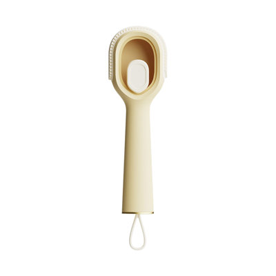 Plastic Liquidized Shoe Brush Multifunctional Long Handle Shoe Brush Can Be Hung Plastic Shoe Brush Household Crevice Brush Cleaning Brush Does Not Hurt Shoes Soft Bristle Brush