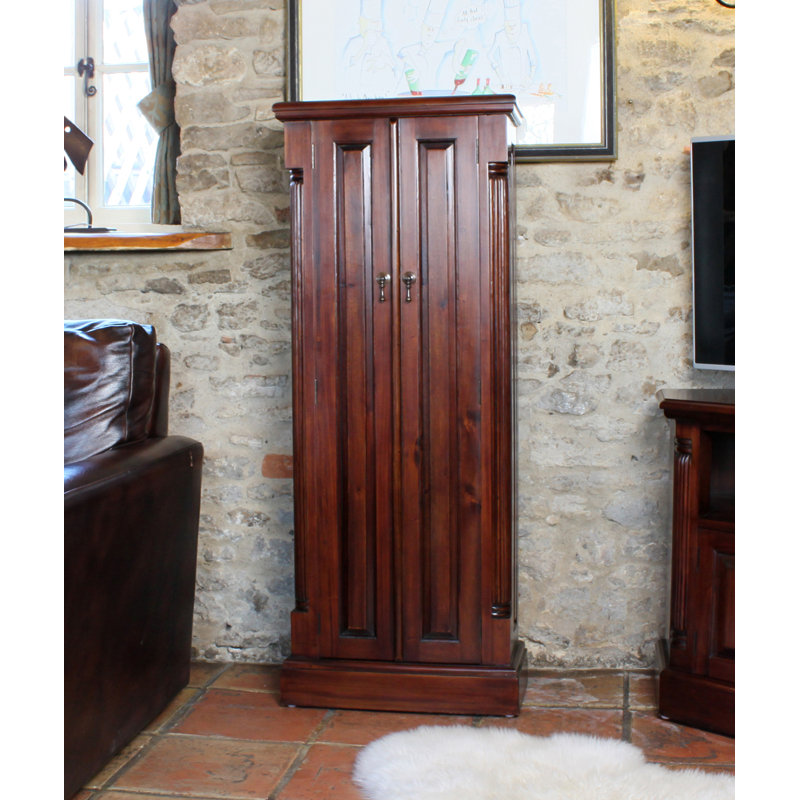 Solid Wood 130.5cm H Media Cabinet