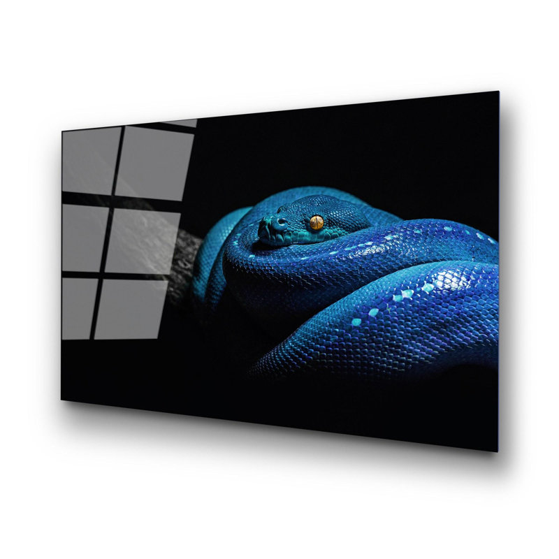 Superbe peinture murale en verre trempé 27,6 po x 39,4 po | 100% verre trempé, épaisseur: 0,16 pouce | Décoration élégante pour le salon ou le bureau, durable et facile à nettoyer, idée de cadeau parfaite