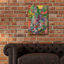 «Summer Joy» par Noemi Ibarz, art mural en verre acrylique