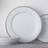 Noritake Regina Platinum Set of 4 Dinner Plates, 10-1/2"