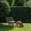 Alatna Outdoor Ottoman with Sunbrella® Cushion