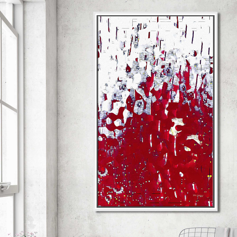 «Préparer une place pour vous, John 14: 2» par Mark Lawrence, reproduction d'art, Cadre flottant blanc