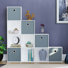 Penhook 128cm H x 128cm W Cube Bookcase