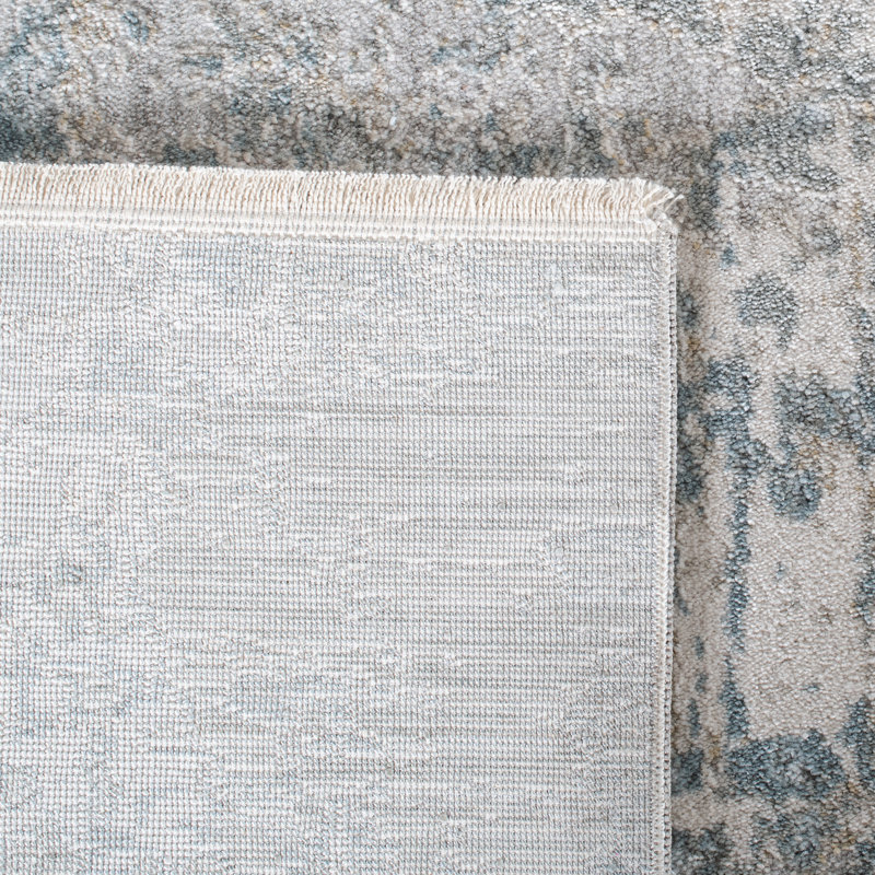 Valencia Performance Abstract Rug, Square 6'4"