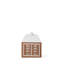 Lanterne de table en grès de 6,1 po Gingerbread