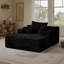 Chaise longue rembourrée Corduroy-1338575056