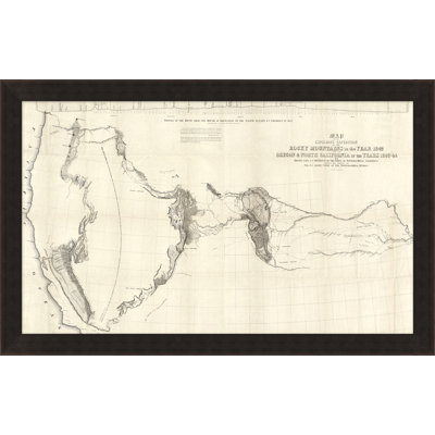 Western Map 2 Print by Nathan Turner
