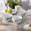 Noritake Ivy Whisper Set of 4 Cereal Bowls, 6", 29 oz.