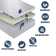 Hypoallergenic and Waterproof Fitted Mattress Protector