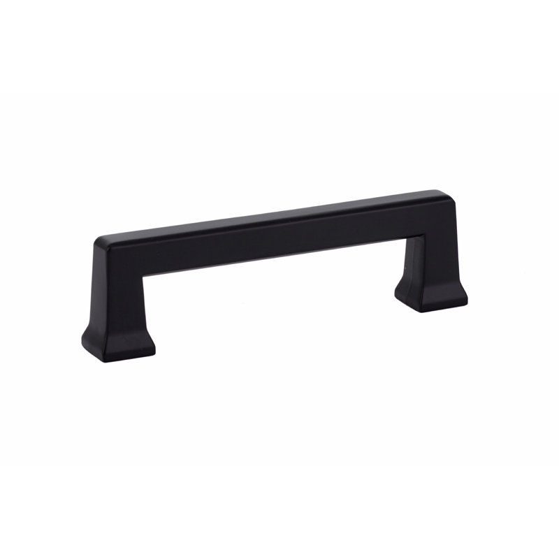 Poignée d'armoire Emtek Alexander, Dos plat, 3.5"