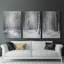 Lanscape Study Series III - Ensemble de toiles tendues avec châssis Premium - Prêt à être accroché-718669137