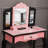 Dressing Table With Three-Fold Mirror