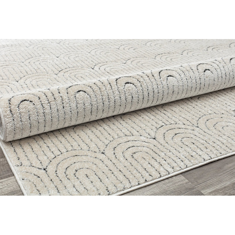 Tapis gris Cadence, Rectangle 9 pi x 12 pi