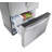 27 cu. ft. Smart Counter-Depth MAX French Door Refrigerator with Internal Water Dispenser in PrintProof Stainless Steel