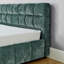 Upholstered Bed with Thick Fabric, Floor Bed-122900085-110263131-111530401