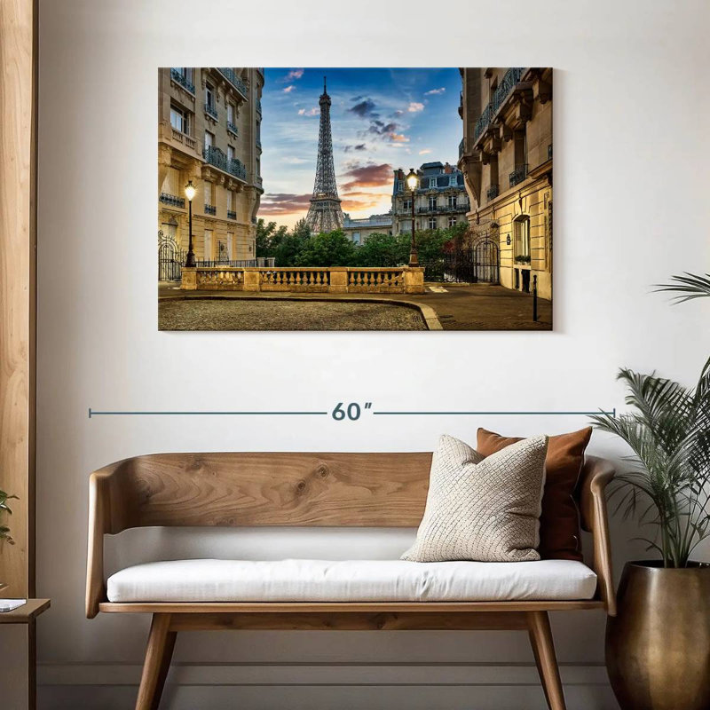 Édifice Vanna Haussman vue Eiffel, H 30 po x l 45 po