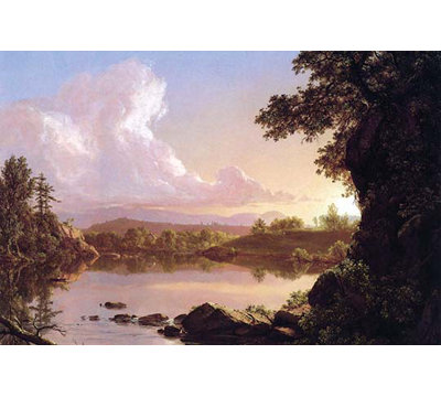 « catskill creek » par frederic edwin, impression