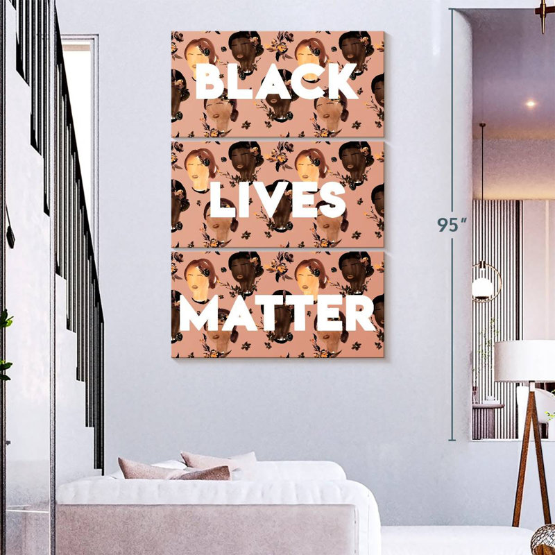 Affiche «Black Lives Matter» I, H 74 po x l 48 po