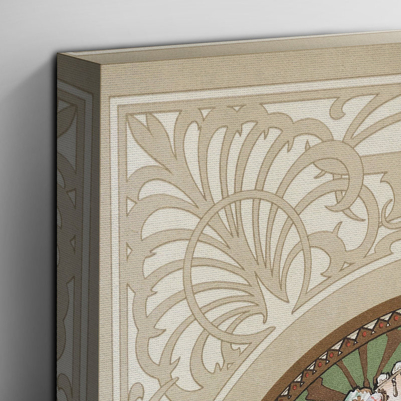 Byzantine by Alphonse Mucha - Wrapped Canvas, 76cm H x 50cm W