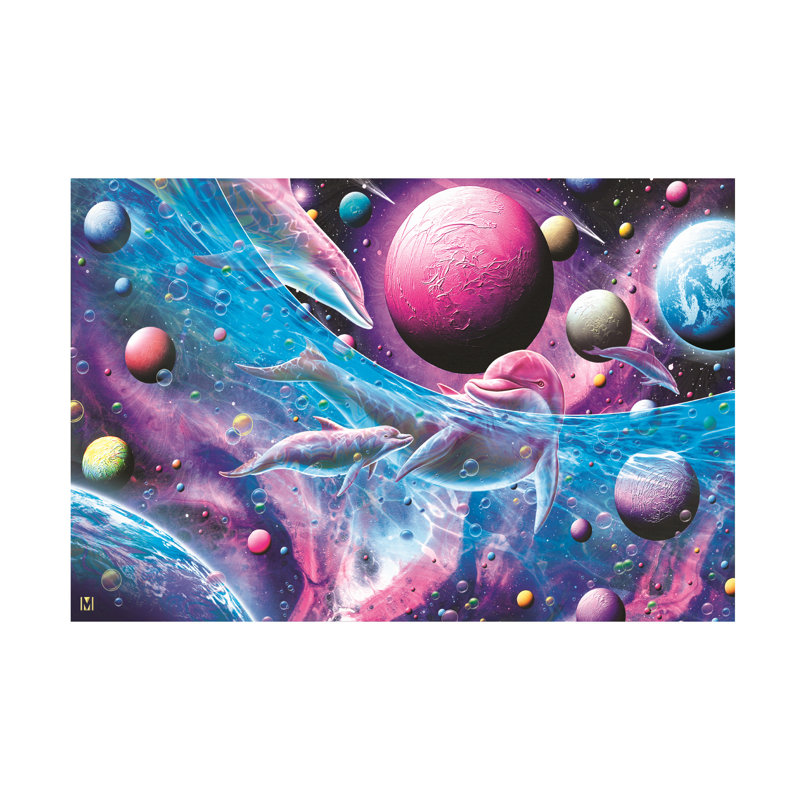 Art sur toile de Michael David, H 12 po x l 19 po