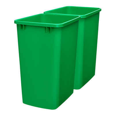 Rev-A-Shelf Polymer Replacement 35 qt. Trash Bin(s)