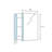 Ludington 48'' W 31.5'' H Surface Frameless Medicine Cabinet with Mirror and 1 Fixed Shelf