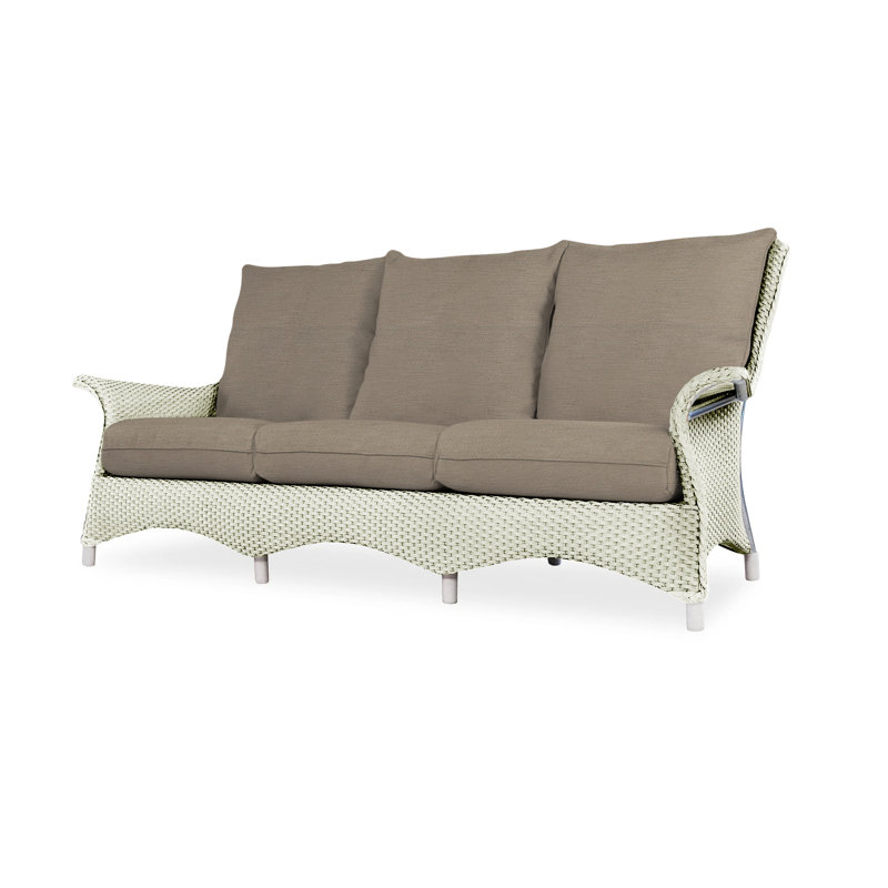 Mandalay Outdoor 3 - Seat, Ivory, Rumba Straw