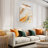 Linear LED Gold Flush Mounted Wall Sconce Dimmable with Striped Texture Clear Panel-1529187034-1529187039